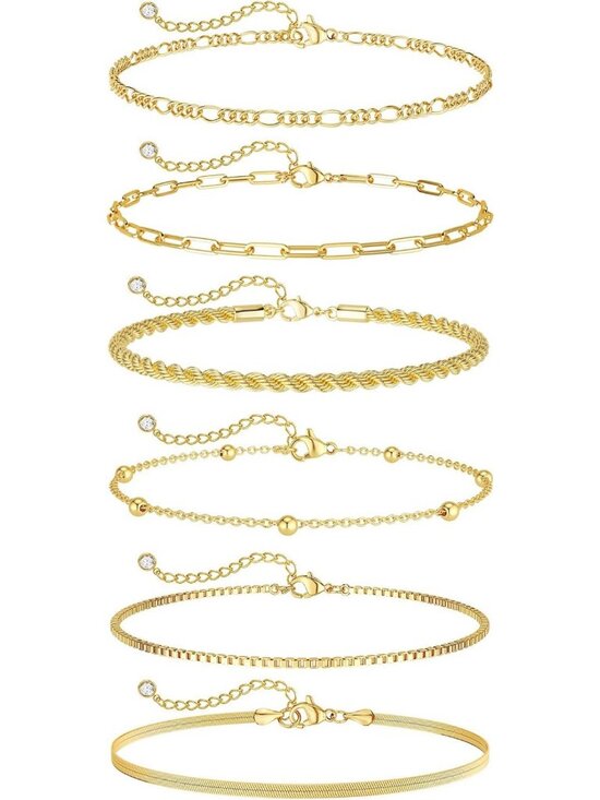 Jewelry - Stylish Waterproof Dainty Ankle Bracelets for Women - Perfect Summer Accessory